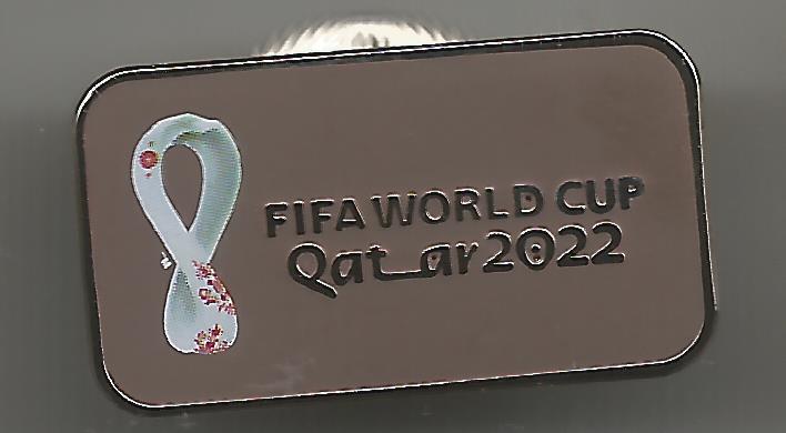 Badge World Cup Qatar 2022 red